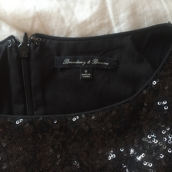 Madewell Black Sequin Dress - Picture 4 of 4